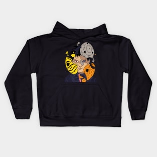 Obito Mask Anime Fanart Kids Hoodie